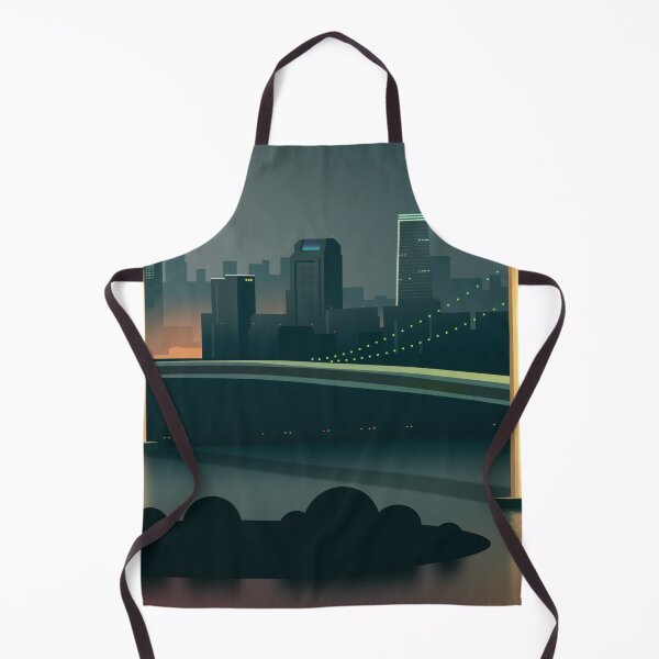 Item preview, Shining Golden Neon Bridge designed and sold by NexusArts.