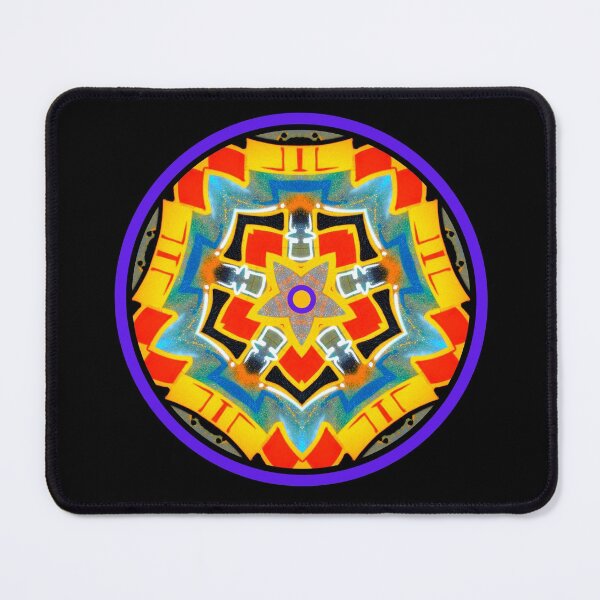 Item preview, Orange Blue Kaleidoscope designed and sold by artistoutfitter.