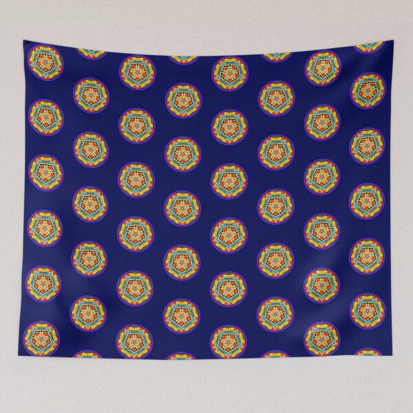 Item preview, Orange Blue Kaleidoscope designed and sold by artistoutfitter.