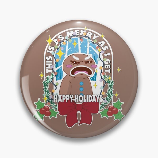 Item preview, This is as merry as I get - Gingerbread man  designed and sold by REFCreative.