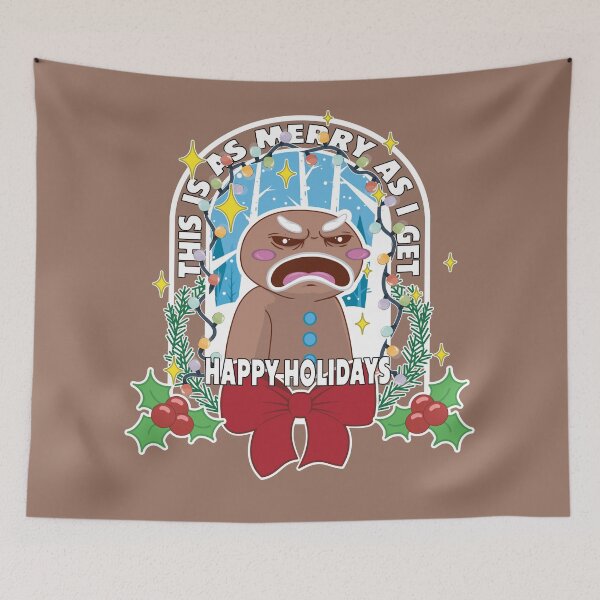 Item preview, This is as merry as I get - Gingerbread man  designed and sold by REFCreative.