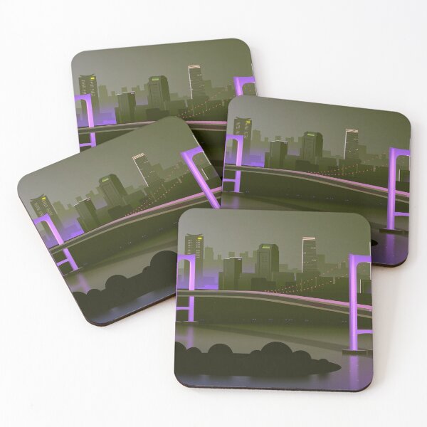 Item preview, Shining Purple Neon Bridge designed and sold by NexusArts.