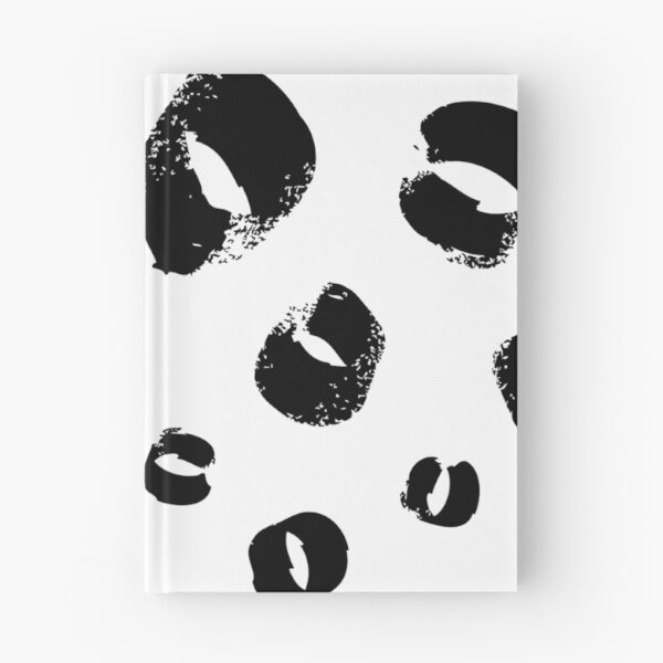 Item preview, Black and white abstract circles designed and sold by ABCco.