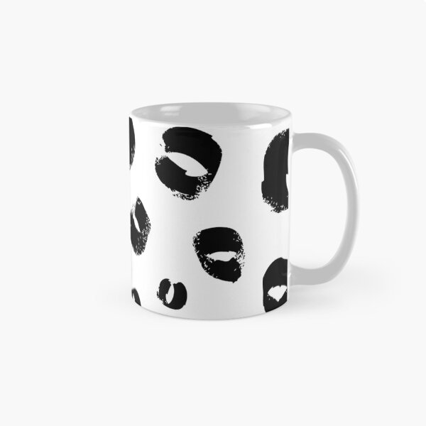Item preview, Black and white abstract circles designed and sold by ABCco.
