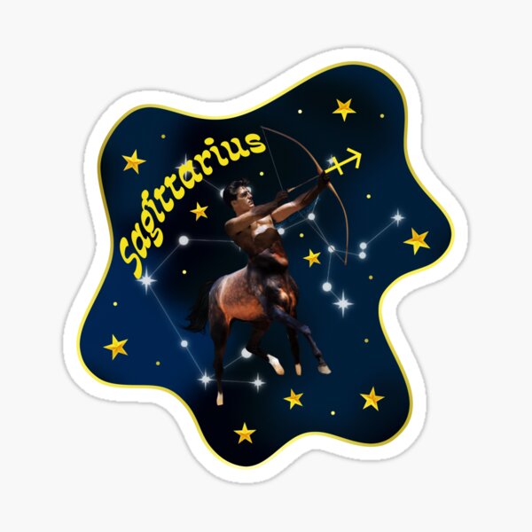 Item preview, Sagittarius Astrology Collage designed and sold by Physique & Fantasy.