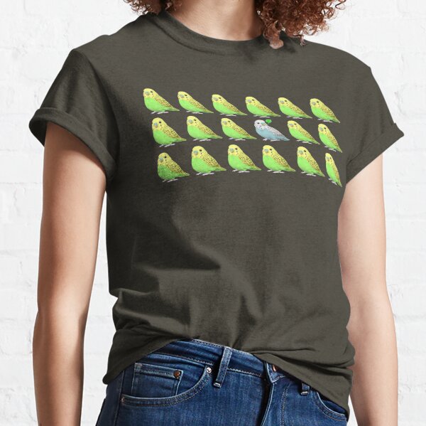 Lucky Parakeet Bird Classic T-Shirt