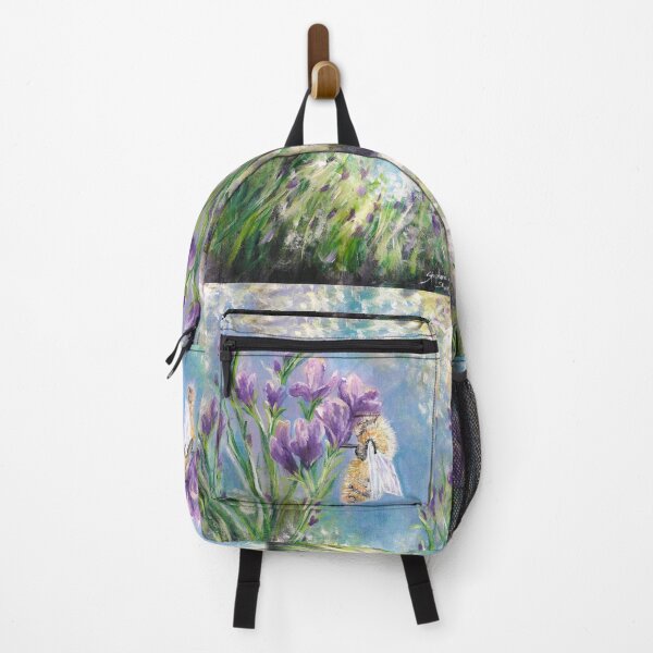 Item preview, fuzzy bumblebee painting designed and sold by Stephanie Skeem.