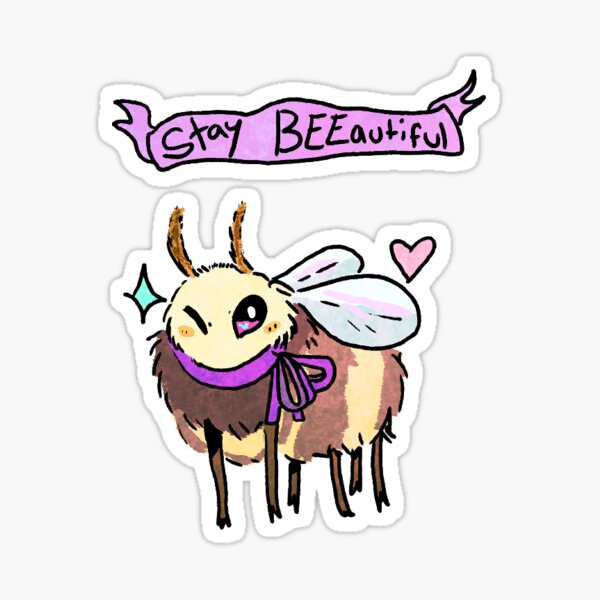 "Stay BEEautiful" Sticker Duo Sticker