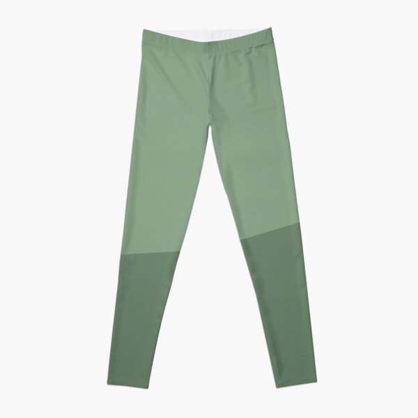 Stripe Block (sage green) Leggings for Sale by designminds