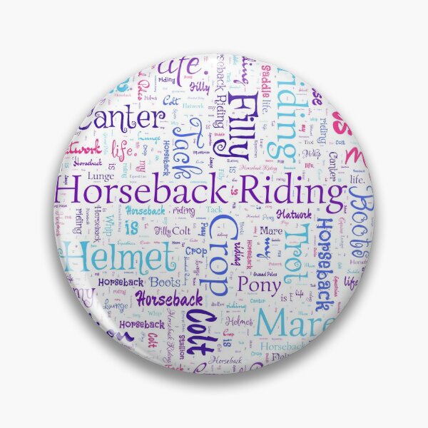 Item preview, All Over Equestrian Word Cloud designed and sold by EquusArtisan.