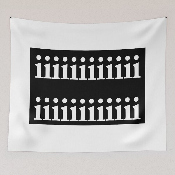 Item preview, White Letter I On Black designed and sold by SEEphotos7171.