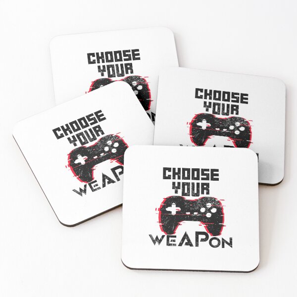 Item preview, Funny Console Gamer - Choose Your Weapon designed and sold by DesignoresLTD.