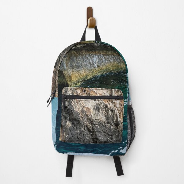 Item preview, Steep cliff leading to Mediterranean Sea designed and sold by lena-maximova.