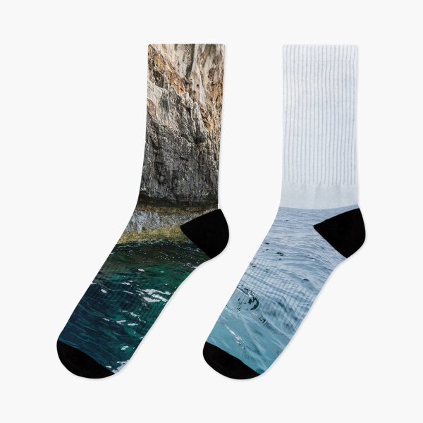 Item preview, Steep cliff leading to Mediterranean Sea designed and sold by lena-maximova.