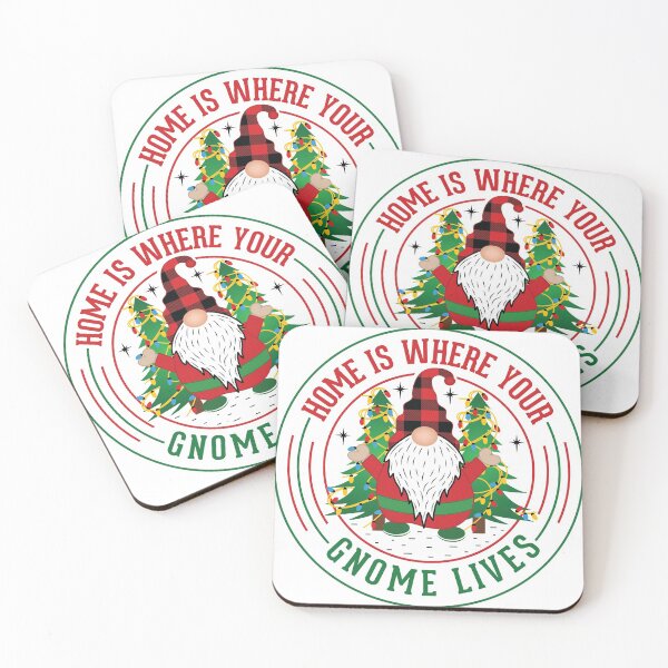 Item preview, Gnome For The Holidays , Home Is Where Gnome Lives designed and sold by RED FIR.