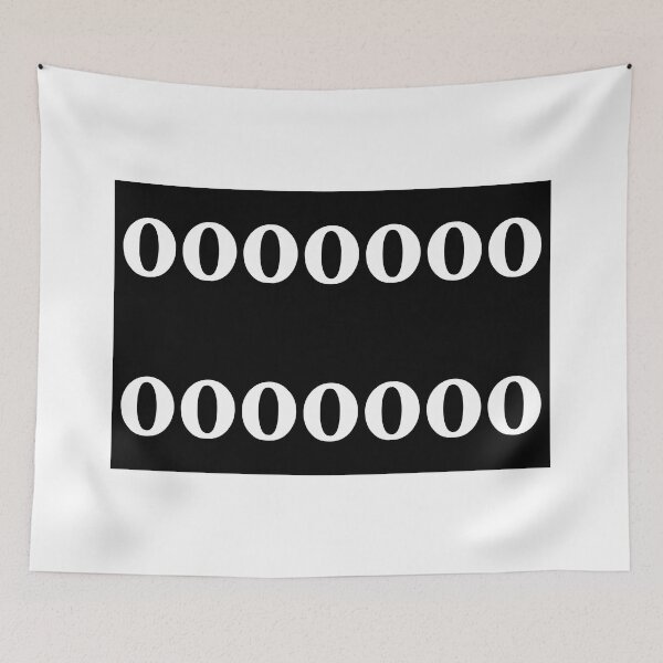 Item preview, White Letter O on Black designed and sold by SEEphotos7171.