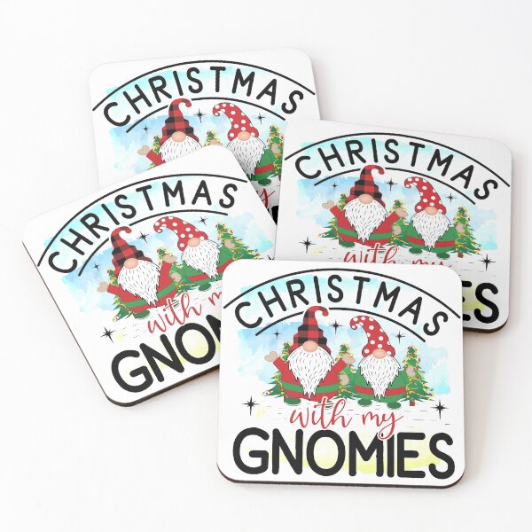 Item preview, Christmas With My Gnomes,  Gnome For The Holidays designed and sold by RED FIR.