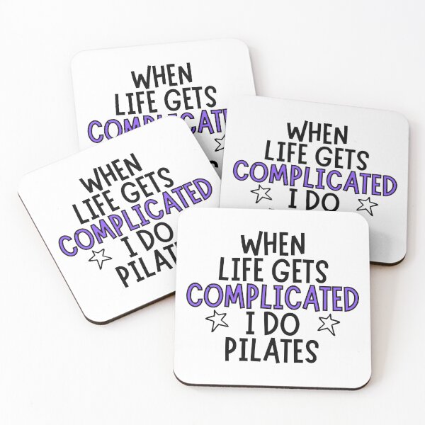Item preview, When life gets complicated I do pilates designed and sold by TheGreenGoat.