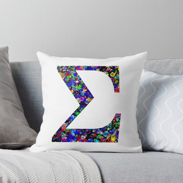 Item preview, Salpicadura de pintura de letra Sigma y letra Zeta designed and sold by Handstand365.