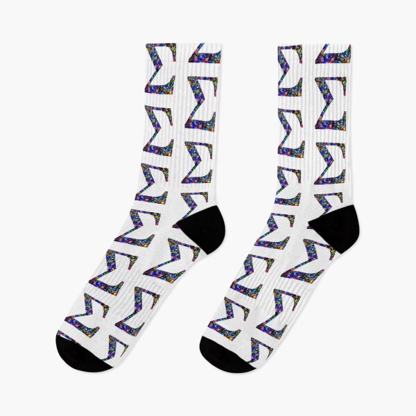 Item preview, Letter Sigma and Letter Zeta Paint Splatter designed and sold by Handstand365.