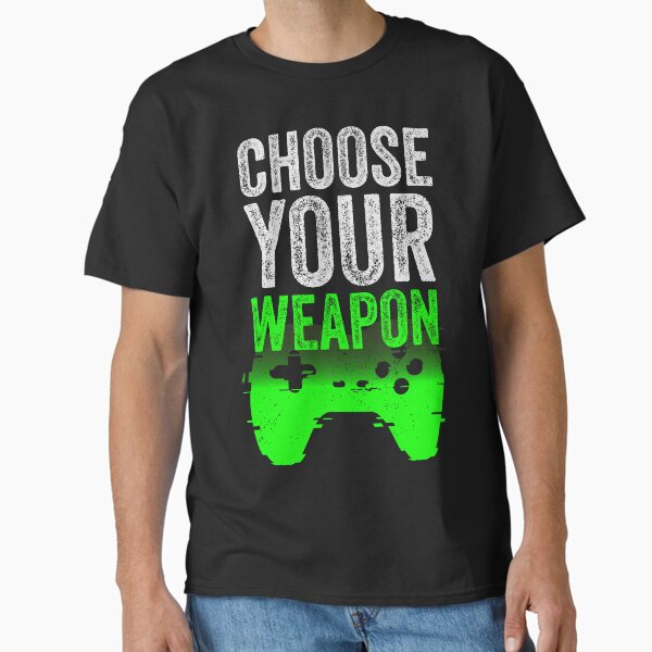 Item preview, Choose Your Weapon - Console Gamer designed and sold by DesignoresLTD.