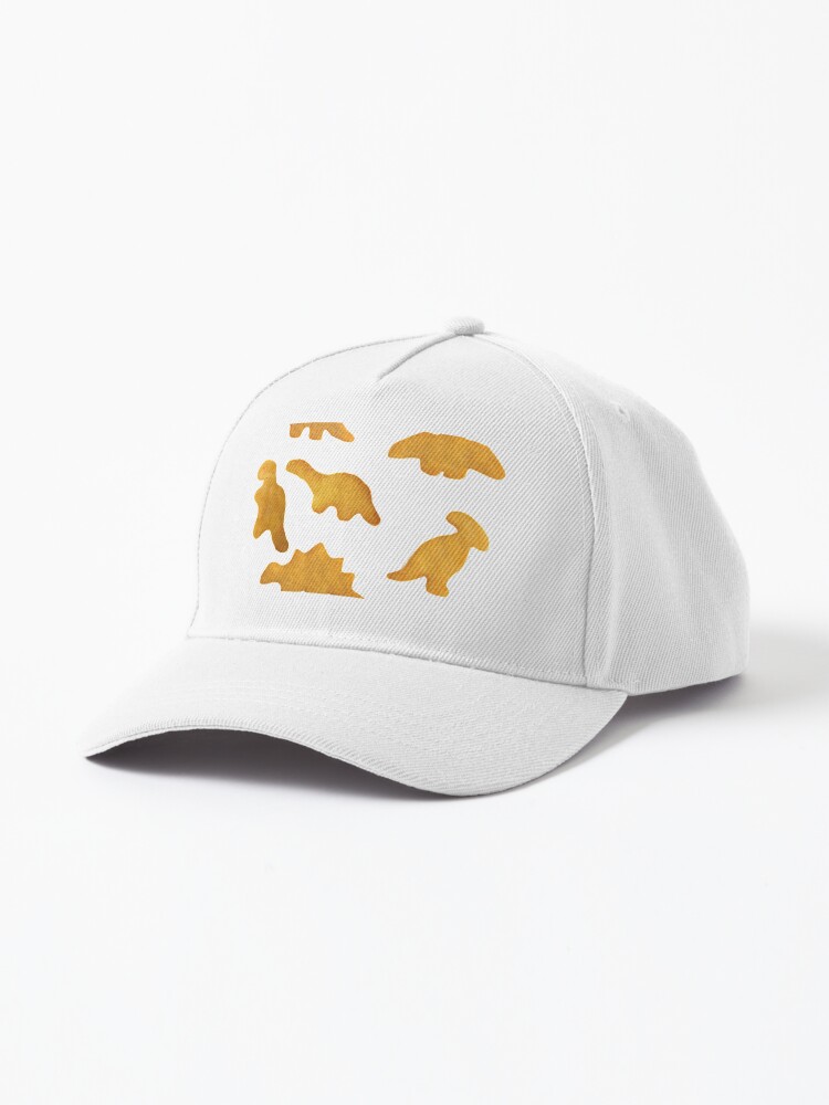 dino nuggets Cap for Sale by discorat