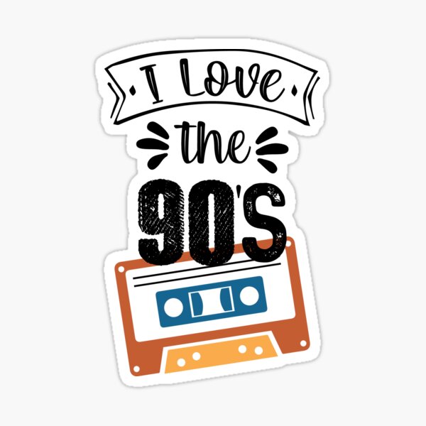 Party Like It's The 90s Sticker – The Chivery