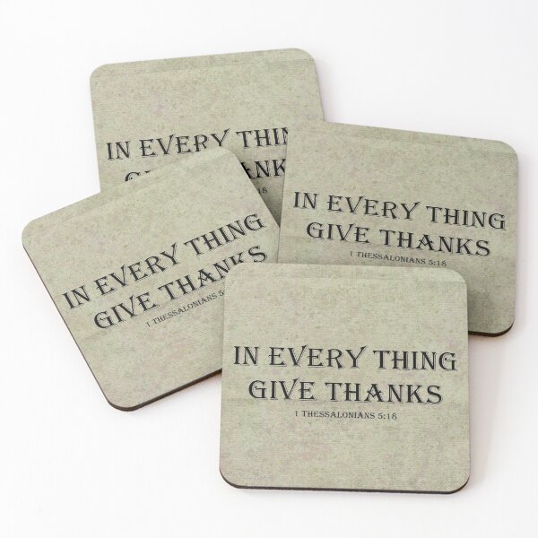 Item preview, 1 Thessalonians 5:18 designed and sold by Frankie Cat Photography.