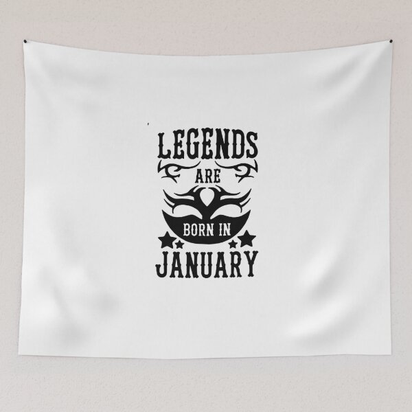 Artikelvorschau, Trust me Legends are born in January Chains Gift Premium Apparel Funny Holiday Xmas entworfen und verkauft von DesignByHeartUK.