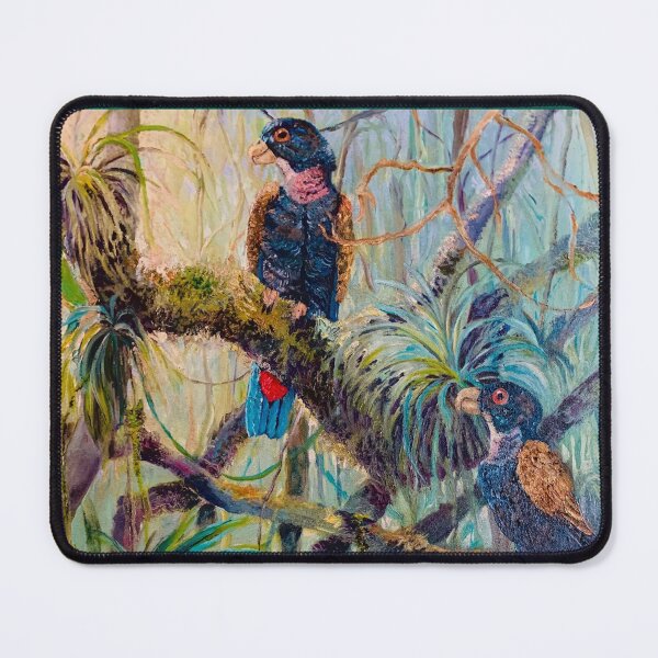 Item preview, Bronze Winged Parrot designed and sold by Janice Schiff.