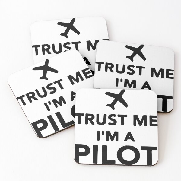 Artikelvorschau, Trust me I am a pilot Keep Calm and Love Pilot Funny aviation airplane student Art Design Happy Apparel Essential Inspiration Joy Mood Funny entworfen und verkauft von DesignByHeartUK.
