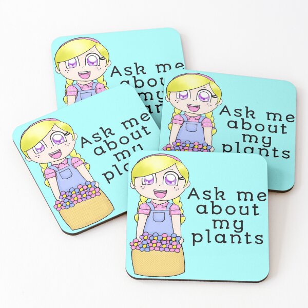Item preview, Girl With Flower Basket (Ask Me About My Plants) designed and sold by Caryn Pinkston.