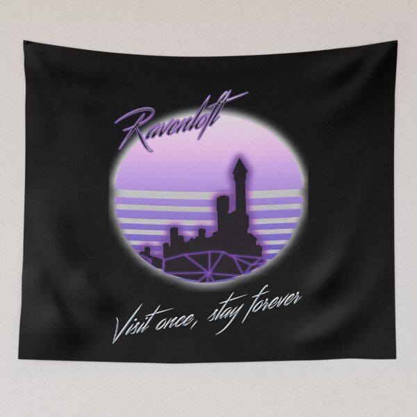 Item preview, Ravenloft Retro Style Logo designed and sold by DienerderLeere.