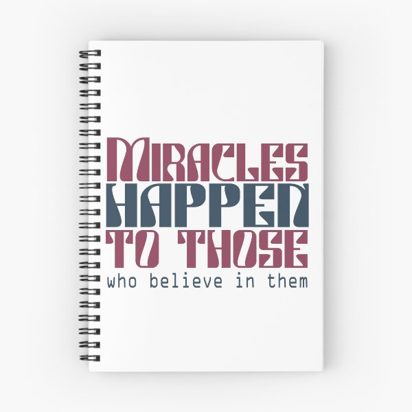 Item preview, Miracles happen to those who believe in them designed and sold by Badrart.