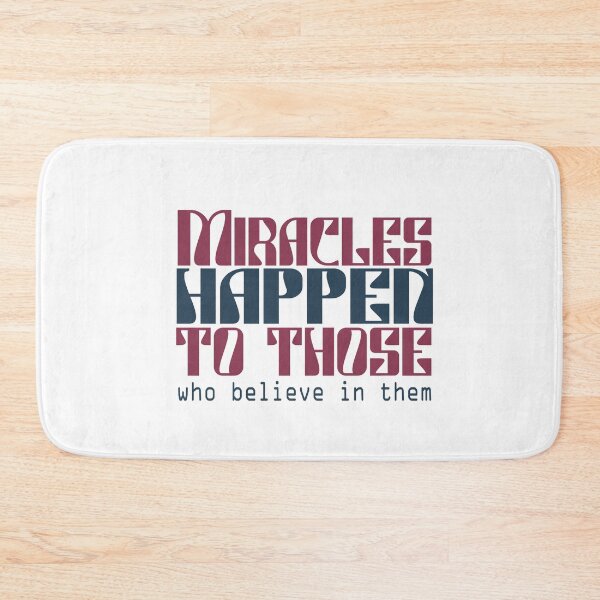 Item preview, Miracles happen to those who believe in them designed and sold by Badrart.