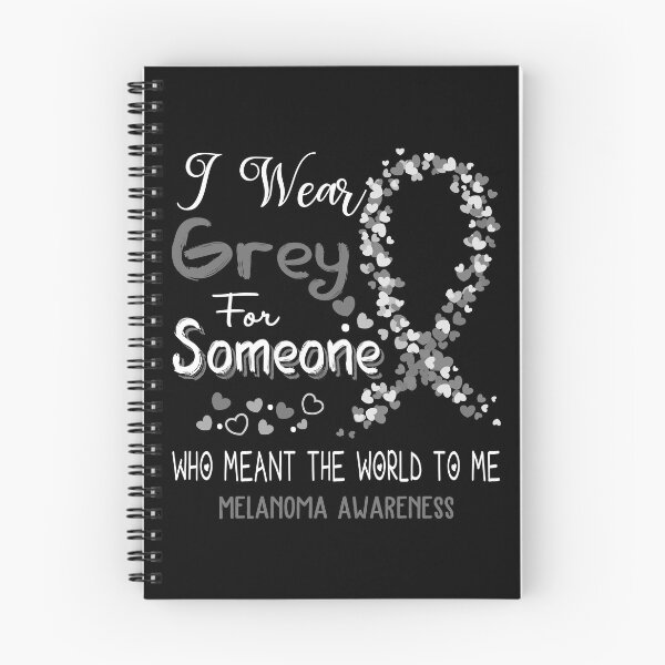 Item preview, I Wear Grey For Melanoma Awareness designed and sold by Tadmab.