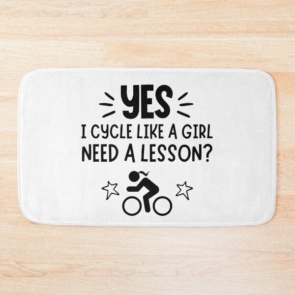 Item preview, Cycling: Yes I play like a girl, Need a lesson? designed and sold by TheGreenGoat.