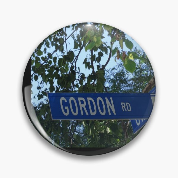 Item preview, Gordon Road, pegatina de Gordon, imán de Gordon, Gordon designed and sold by PicsByMi.