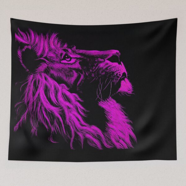 Item preview, Pink fawn lion tiger Magnificent design t-shirt woman designed and sold by jmc-aas.