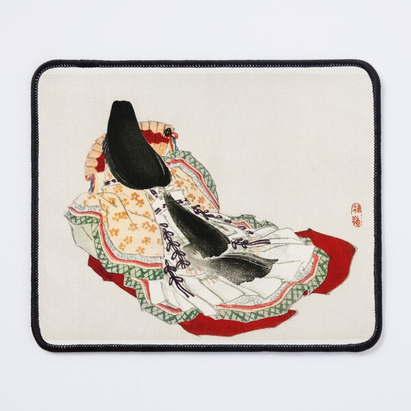 Item preview, Japanese Lady in a Kimono with Long Black Hair designed and sold by FrostMintStudio.