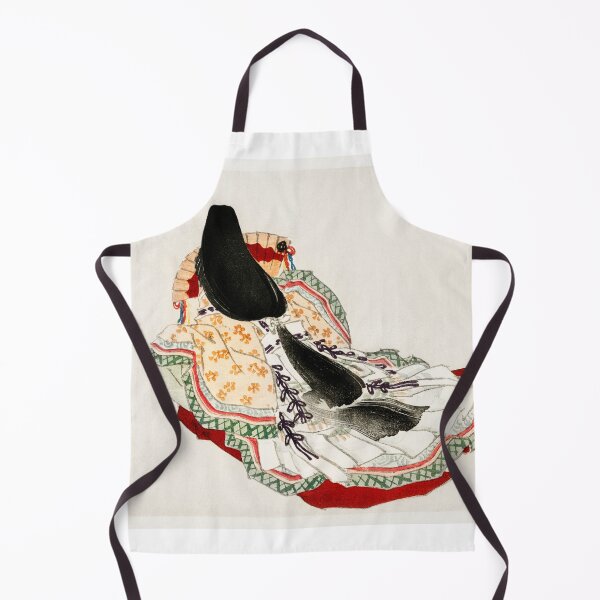 Item preview, Japanese Lady in a Kimono with Long Black Hair designed and sold by FrostMintStudio.