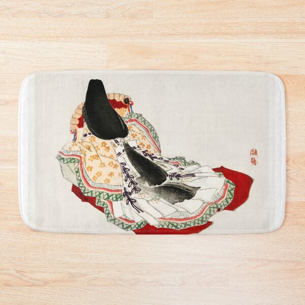 Item preview, Japanese Lady in a Kimono with Long Black Hair designed and sold by FrostMintStudio.