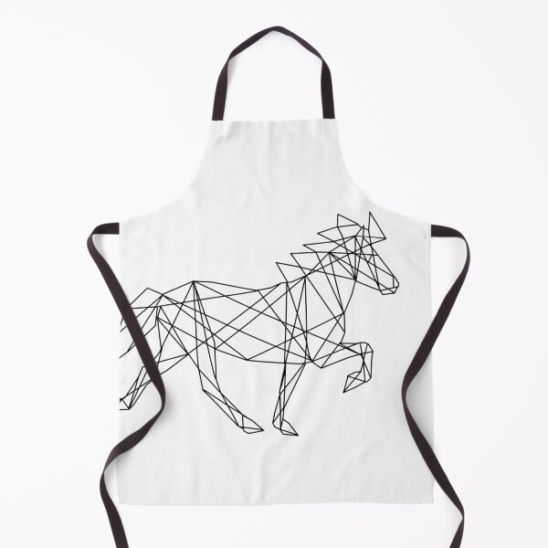 Item preview, Geometric black icelandic horse designed and sold by DutchVulture.