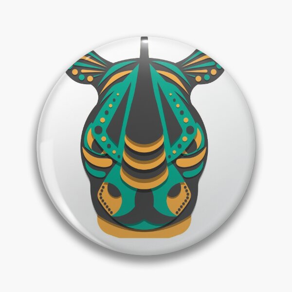 Item preview, Rhinoceros Head Illustration  designed and sold by GeminiDaydreamer.