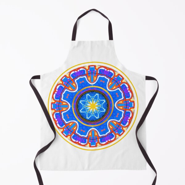 Item preview, Geometric Blue Orange Kaleidoscope designed and sold by artistoutfitter.