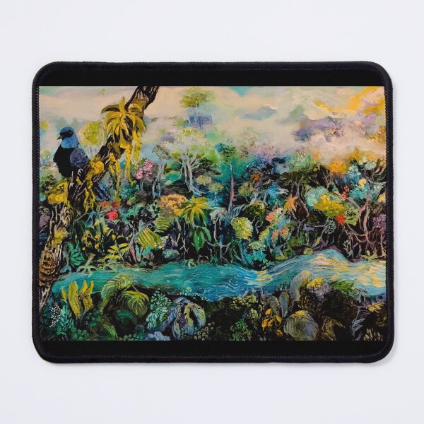 Blue Headed Tanager of Ecuador Mouse Pad