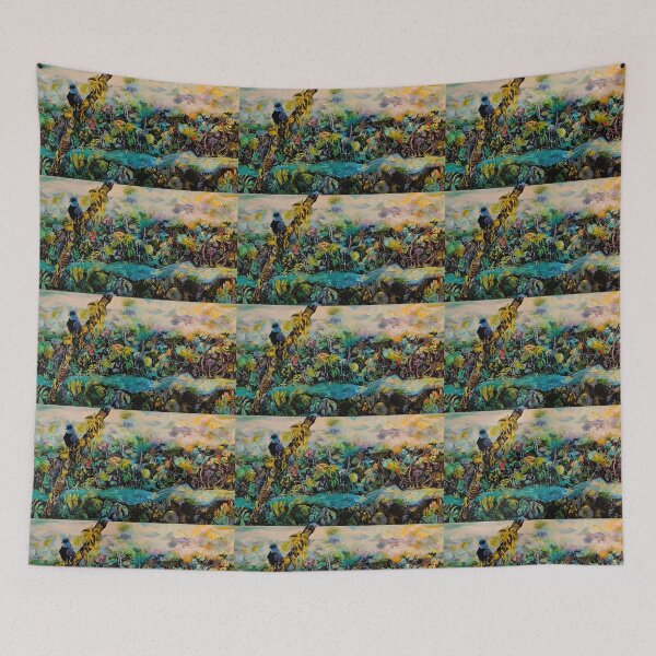 Item preview, Blue Headed Tanager of Ecuador designed and sold by Janice Schiff.