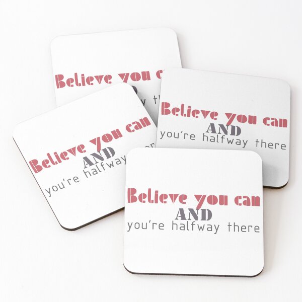 Item preview, Believe you can and you’re halfway there designed and sold by Badrart.