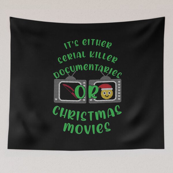 Item preview, Serial Killer Documentary & Christmas Movie Enthusiast Graphic designed and sold by GO SHIRT-TEE.
