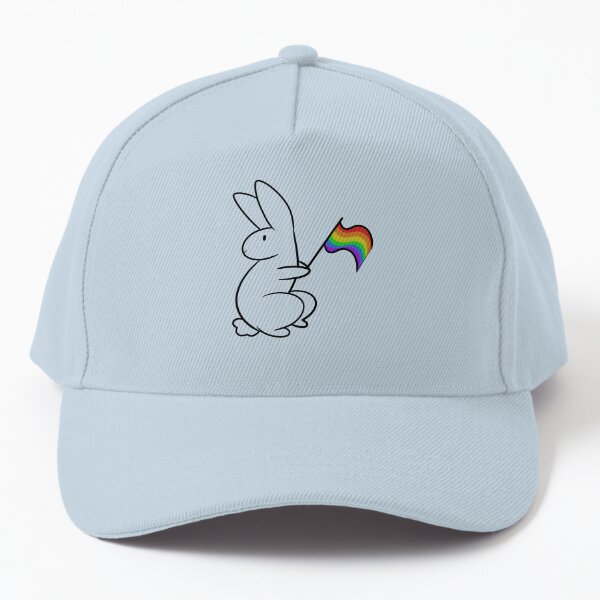 Pride Bunny Cap for Sale by ElizMac